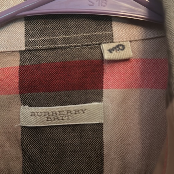 Men’s Burberry Dress Shirt - Picture 3 of 4